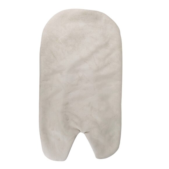 LL Bean Infant Bunting Sack 0-3 Mo Ivory Ultrasuede Sherpa Hi Pile Fleece Lined - Picture 2 of 6